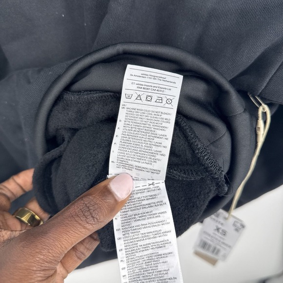 NWT Adidas x Fear of God Athletics Mock Neck Fleece Sweatshirt Size XS Athleisur - Picture 7 of 8